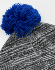 Buffalo Sabres Royal Blue & Gray Pom Pom Beanie