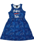 Women's Buffalo Bills Tonal Floral Sun Dress