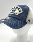 '47 Brand Buffalo Sabres Jean & White Mesh Adjustable Hat