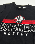 Youth Sabres Hockey Black Goat Head Short Sleeve Shirt