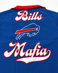 Buffalo Bills Mafia Royal & Red Bowling Shirt
