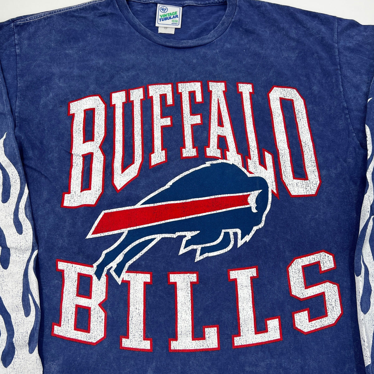 Buffalo Bills 47 Brand Time Lock T-Shirt 2XLarge Blue