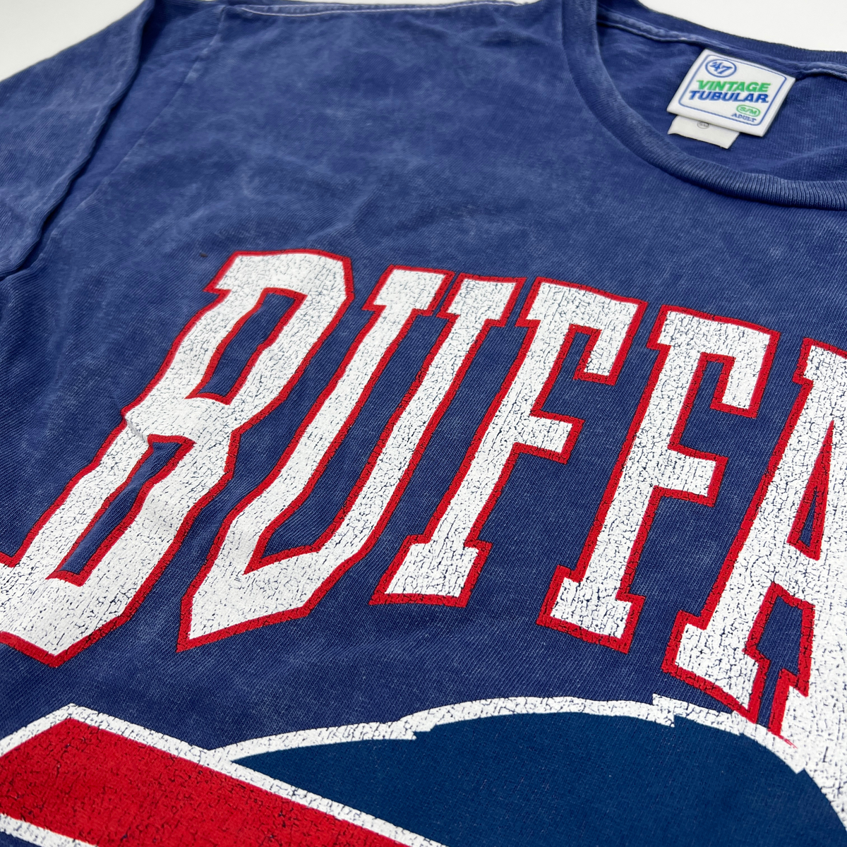 47 Brand Bills Cadet Blue With Charging Buffalo Tee