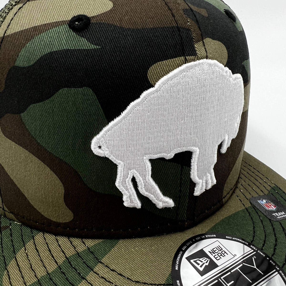 716 SNAPBACK HAT (CAMO/WHITE) – 716 Gear