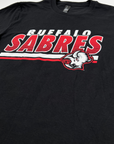 Buffalo Sabres Red and Black Goat Head Short Sleeve Shirt - Final Sale