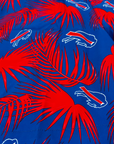 Buffalo Bills Royal & Red Floral Swim Trunks
