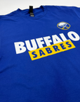 Buffalo Sabres Royal Blue Short Sleeve Shirt