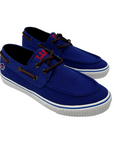 Buffalo Bills Blue Canvas Boat Shoe