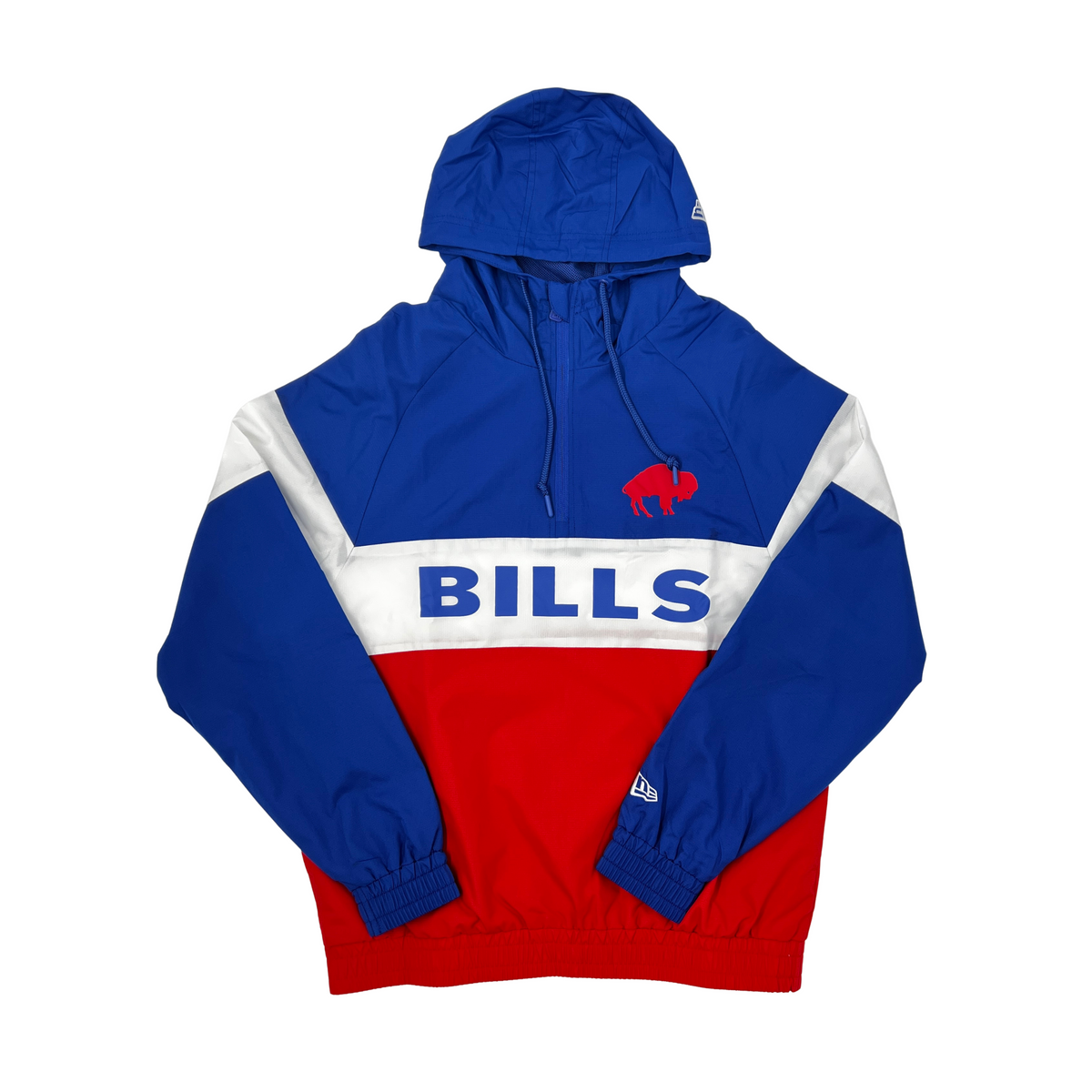 New Era Bills Est. 1960 Quarter Zip Fleece Hoodie