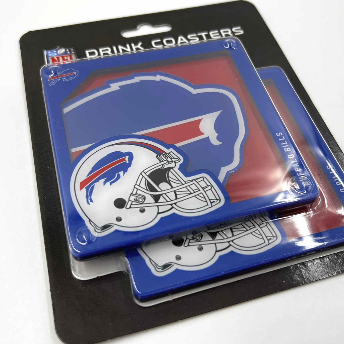 Buffalo Bills 3D Logo Drink Coasters