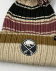 Women's '47 Brand Buffalo Sabres Striped Knit Winter Hat
