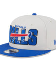 New Era Buffalo Bills Stone Color Official 2023 NFL Draft Snapback Hat