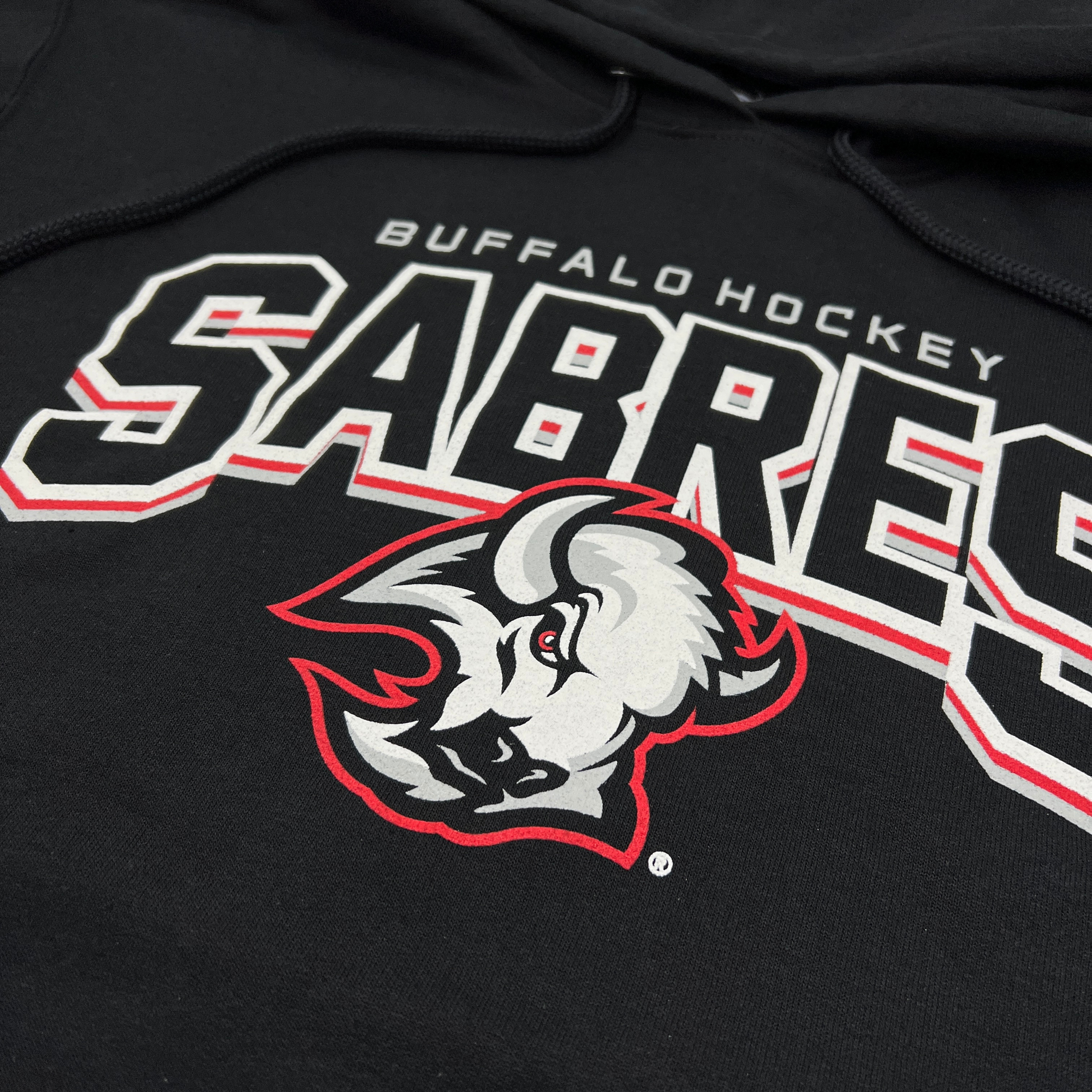 Buffalo Sabres Red and Black Goat Head Hoodie