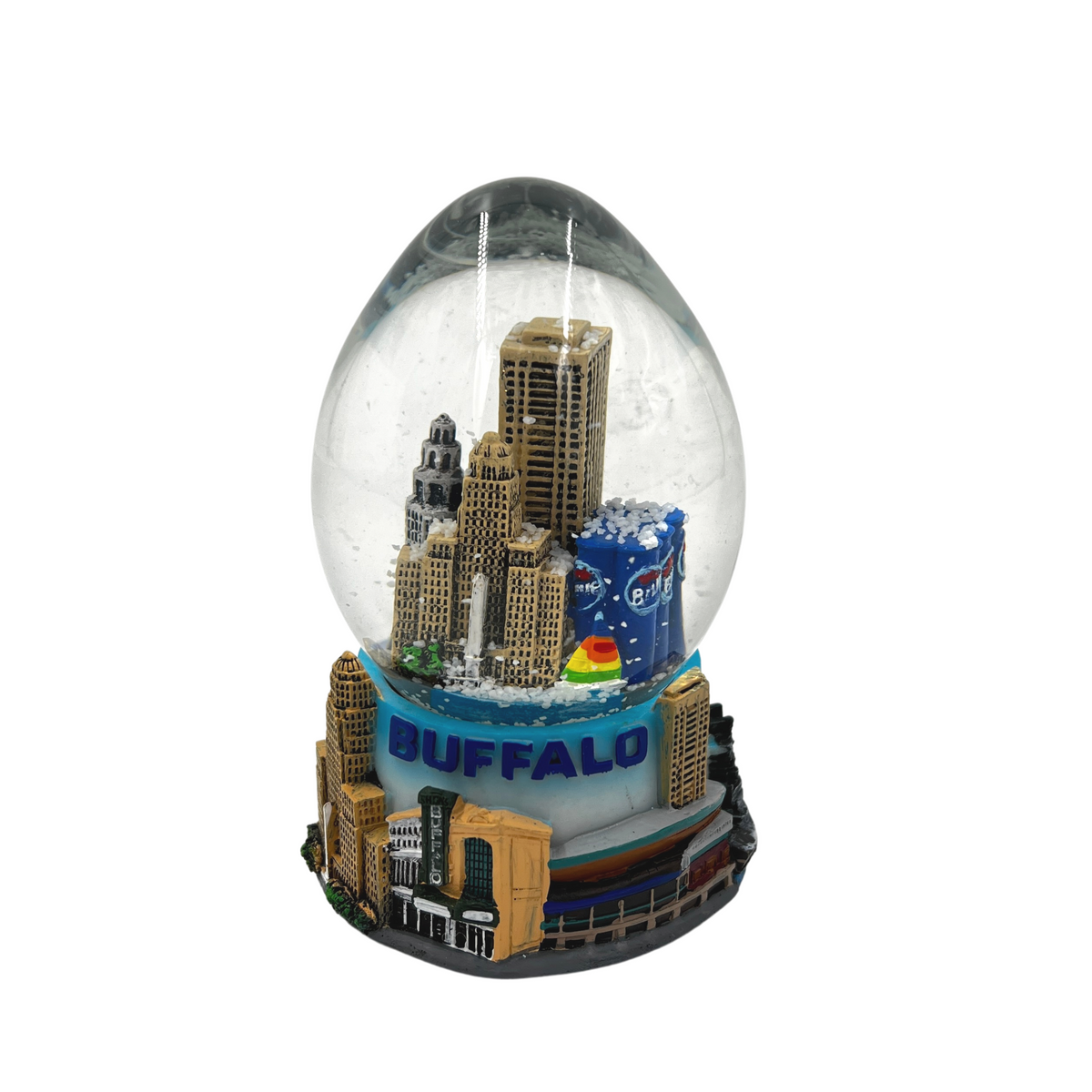 Buffalo Bills Football Holiday Snow Globe