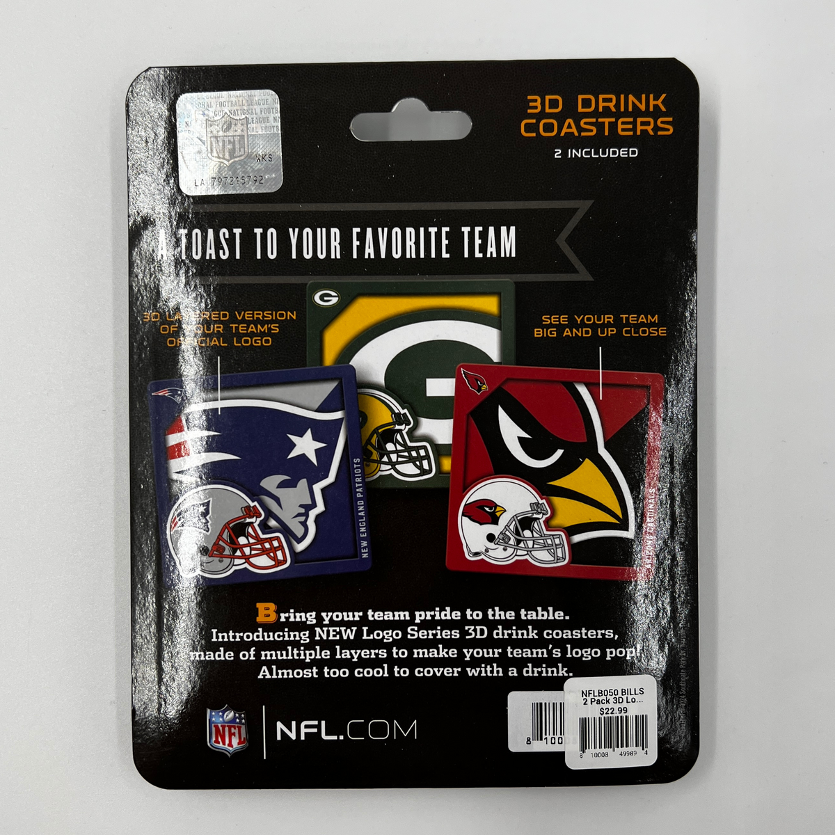 NFL 100 Logo Pin