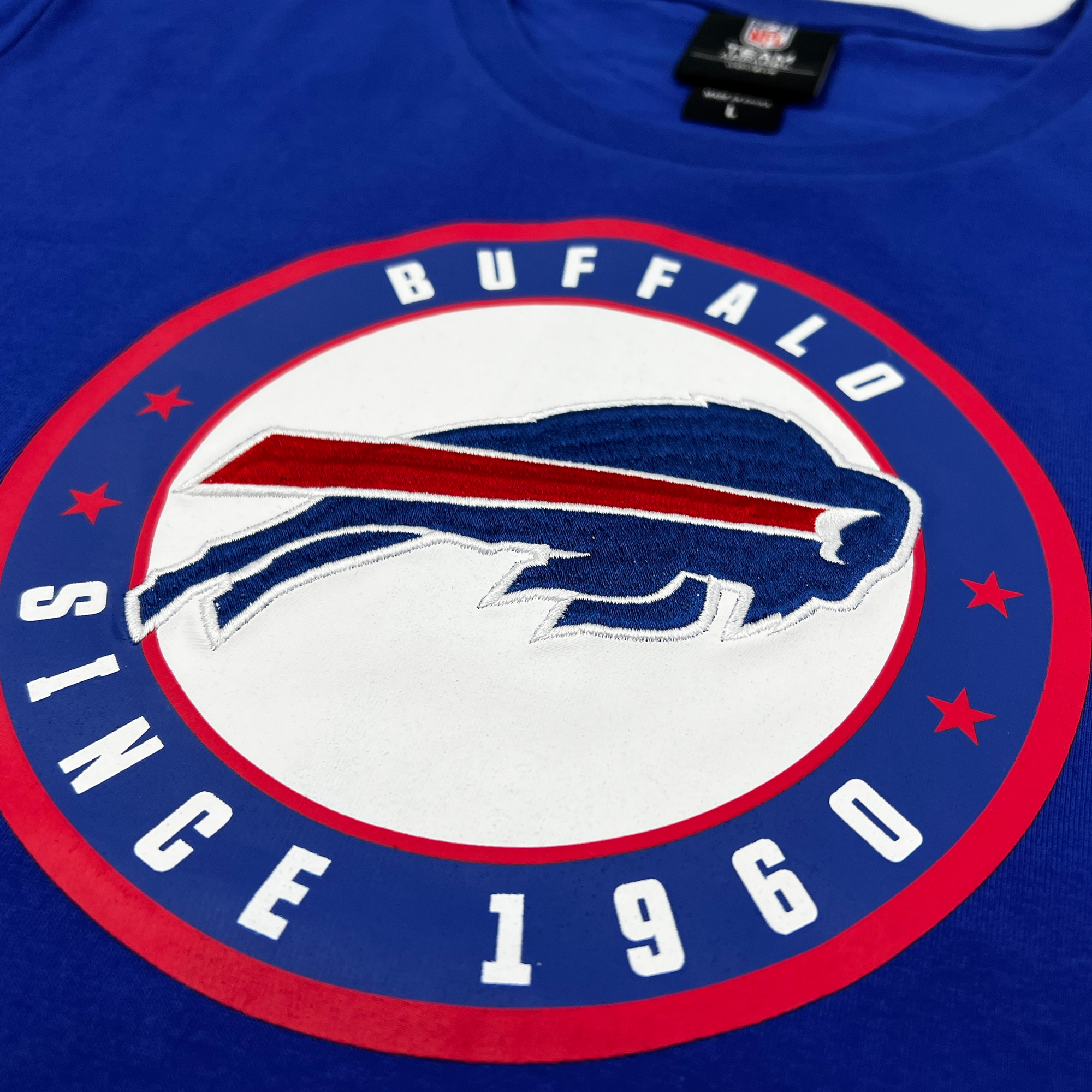 Women&#39;s New Era Buffalo Bills Royal 2023 Official Draft T-Shirt
