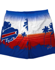 Buffalo Bills Sunset & Palm Trees Swim Trunks