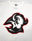 '47 Brand Buffalo Sabres Black and Red Goat Head Shirt - Final Sale