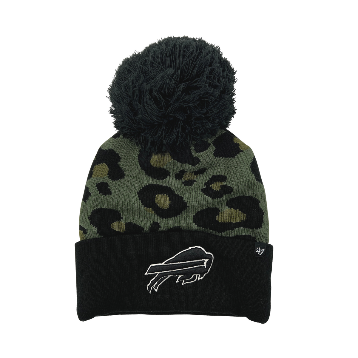 Women's '47 Brand Bills Tri-Color Winter Knit Hat