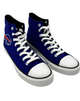 Buffalo Bills Royal & Striped High Top Canvas Shoe
