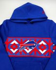 Final Sale - New Era Bills Royal Blue Neoprene Hoodie