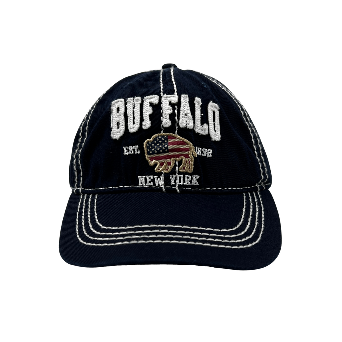 Buffalo Braves Basketball Embroidered Fanthread™ Essential Cotton Snapback  Cap