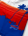 Buffalo Bills Sunset & Palm Trees Swim Trunks