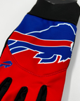 Buffalo Bills With Charging Buffalo Logo Texting Tip Gloves