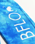 BFLO Aqua Tie Dye Blue Sweatpants