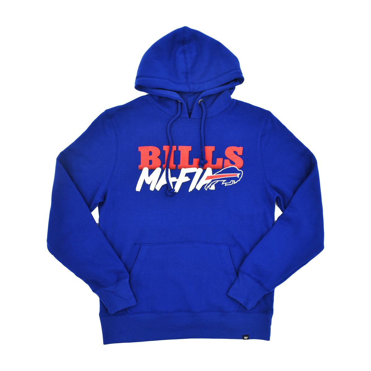 47 Men's Buffalo Bills Mafia Royal Headline Hoodie