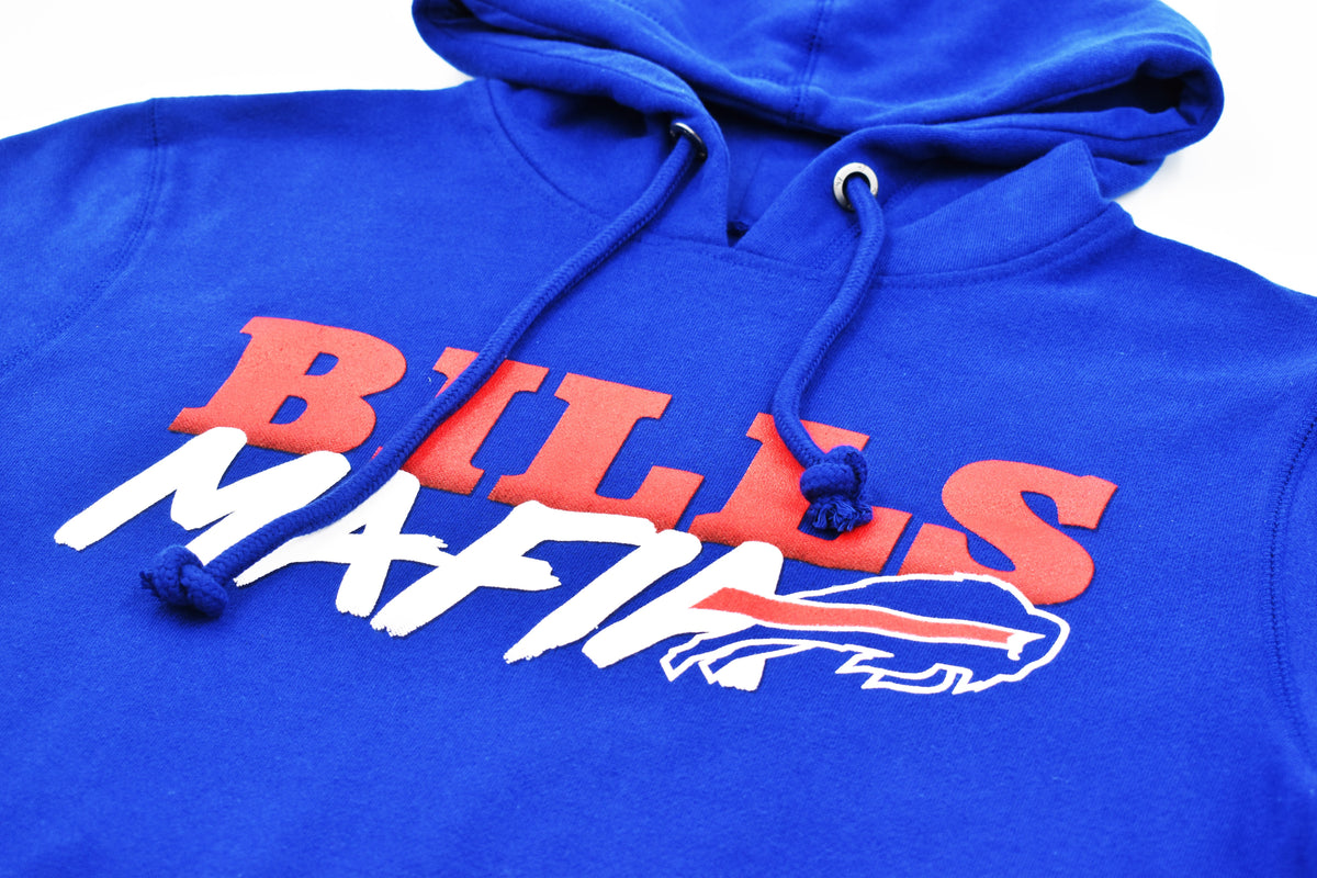 47 Men's Buffalo Bills Mafia Royal Headline Hoodie