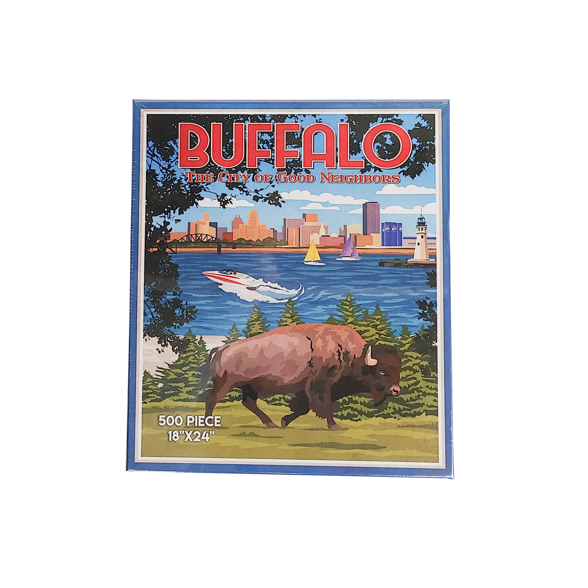 Buffalo: City of Good Neighbors 500 Piece Puzzle