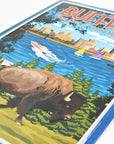 Buffalo Tin Poster Wall Art