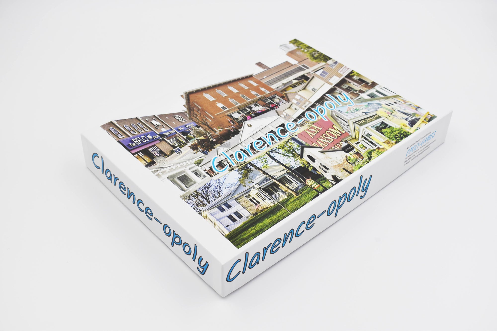 Clarence-opoly Board Game