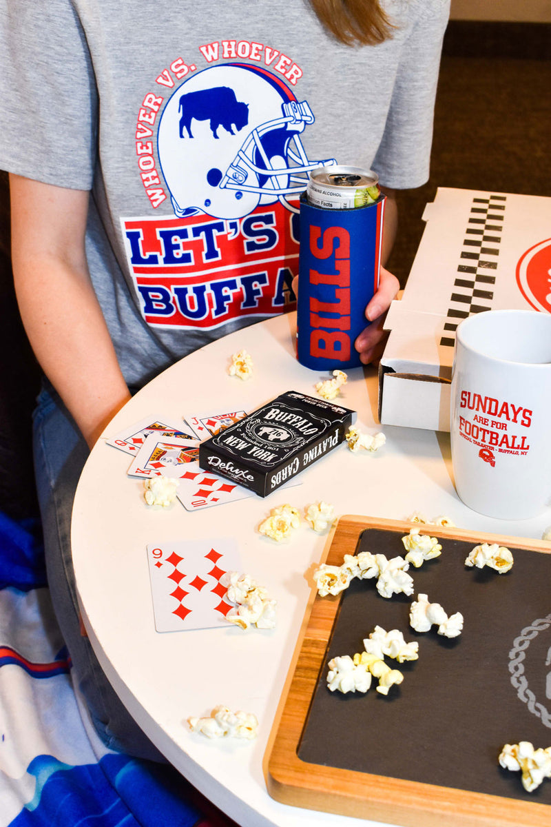 Sundays Are For Football Royal Blue Tee – The BFLO Store