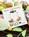 BFLO Butter Lamb Earrings