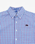 BFLO Blue and Purple Button Down Dress Shirt