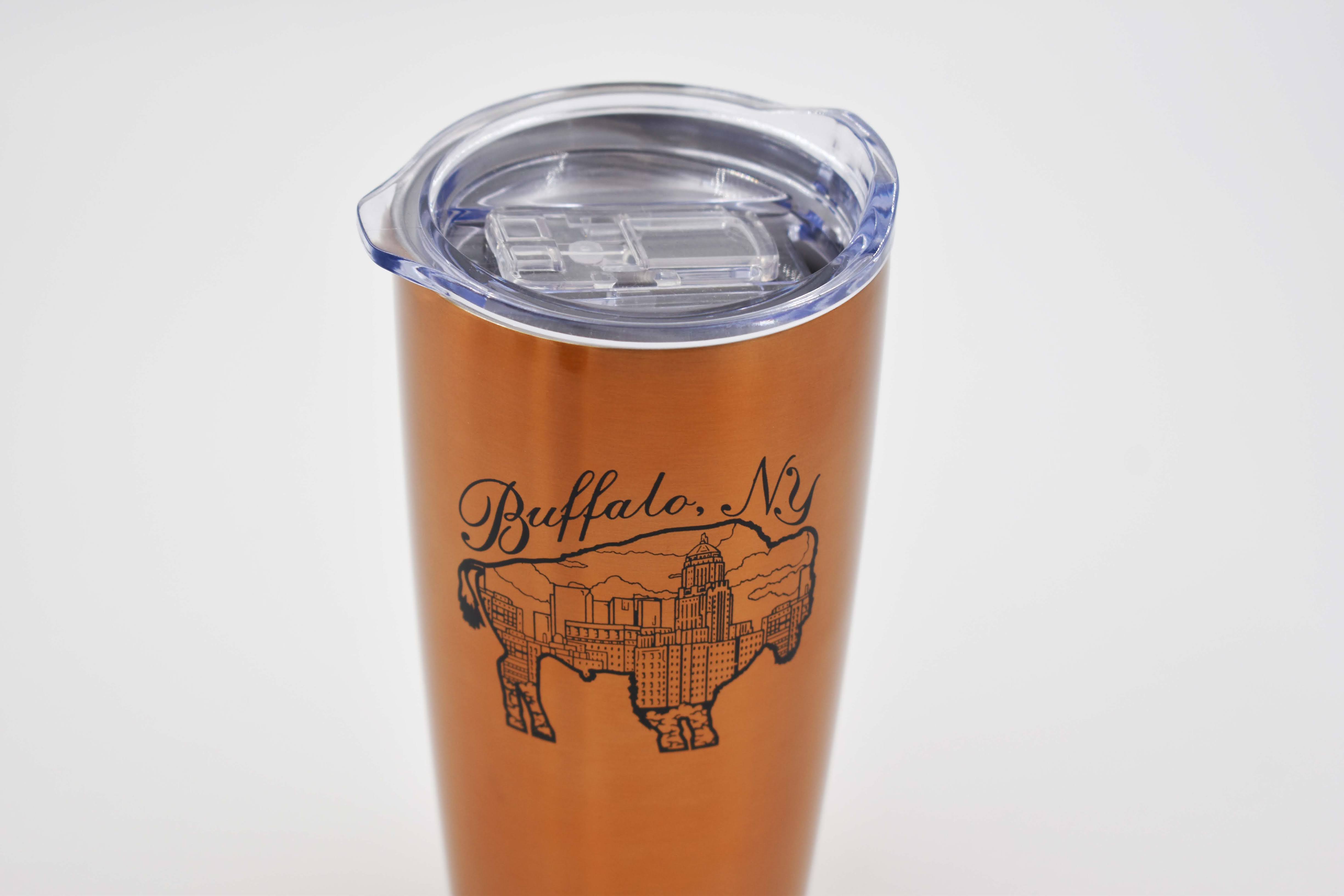 Double Wall Stainless Steel Copper Travel Mug The BFLO Store