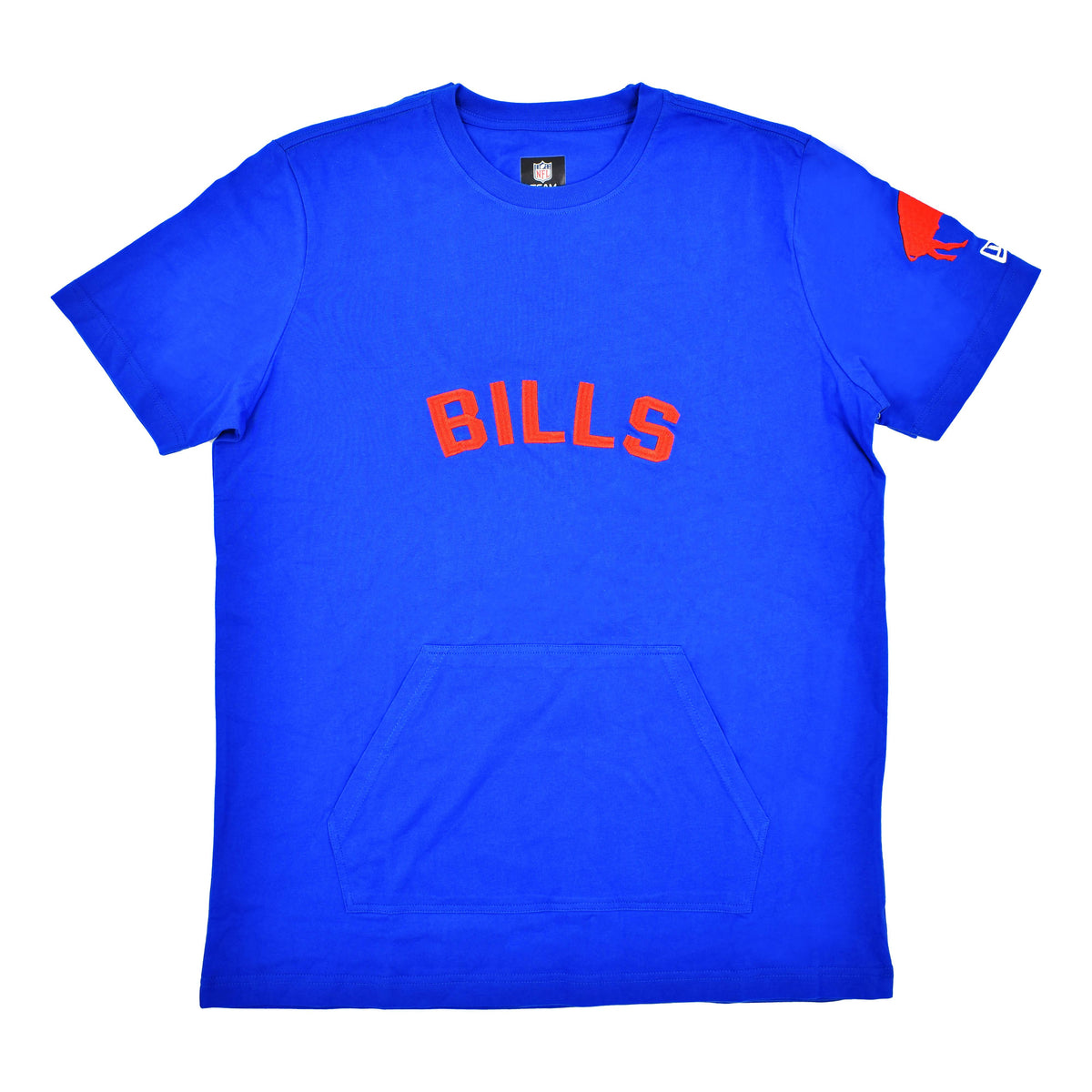 Buffalo Bills Blue With Raised Lettering Sleeve Shirt