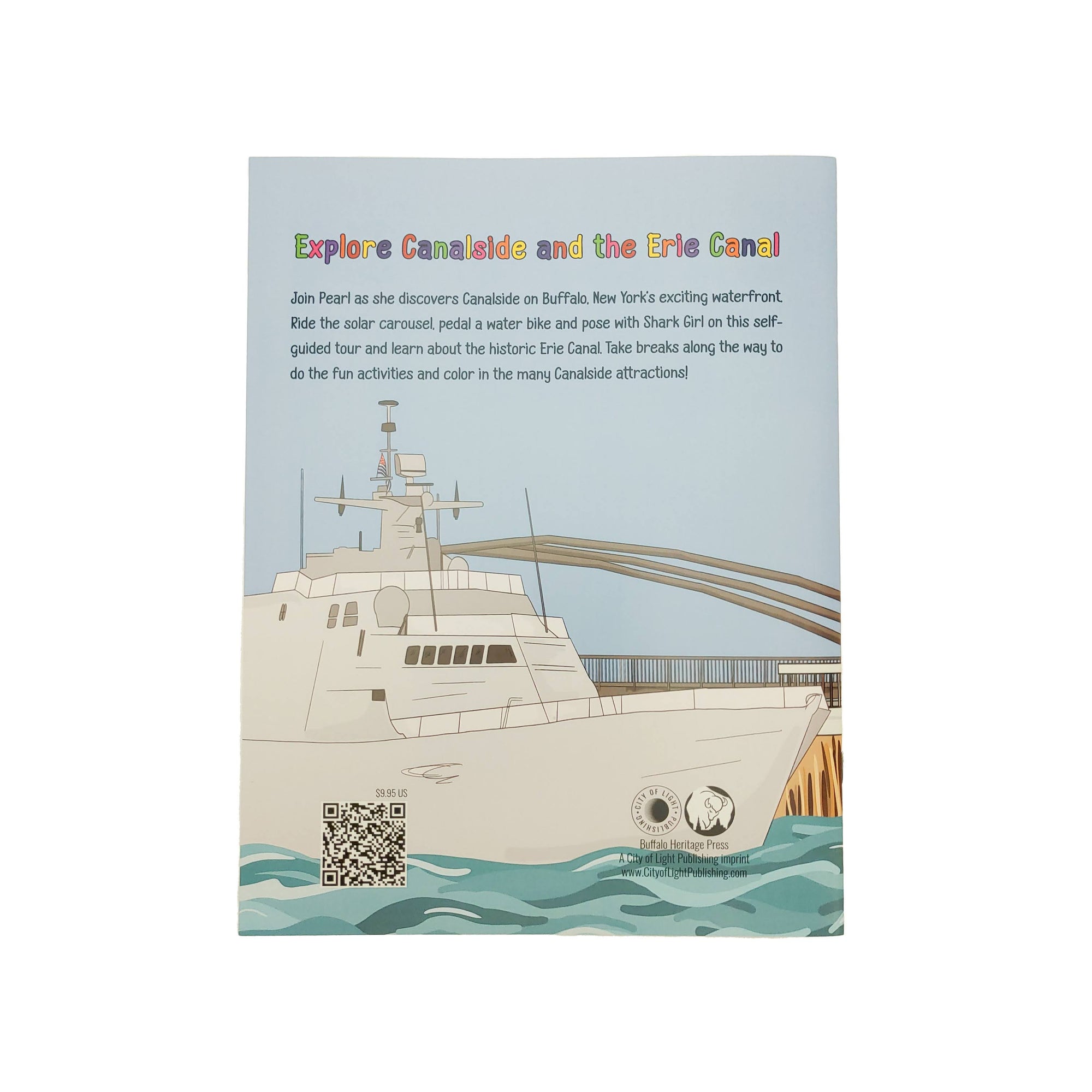 Explore Canalside And The Erie Canal Coloring Book