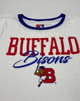 New Era Buffalo Bisons Women's White Short Sleeve Shirt