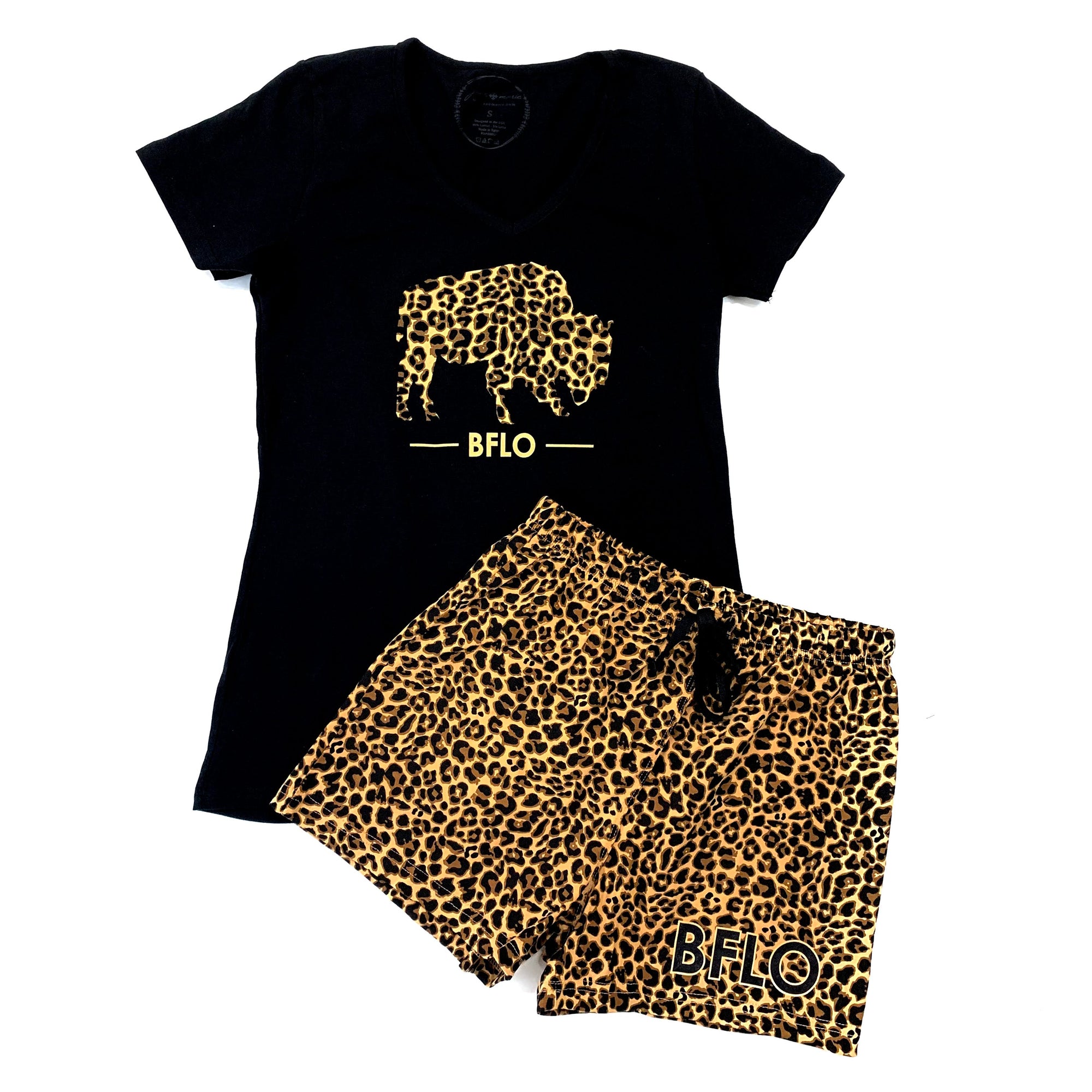 Cheetah Print Shorts