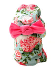 Carnation Baby Swaddle and Hat Set
