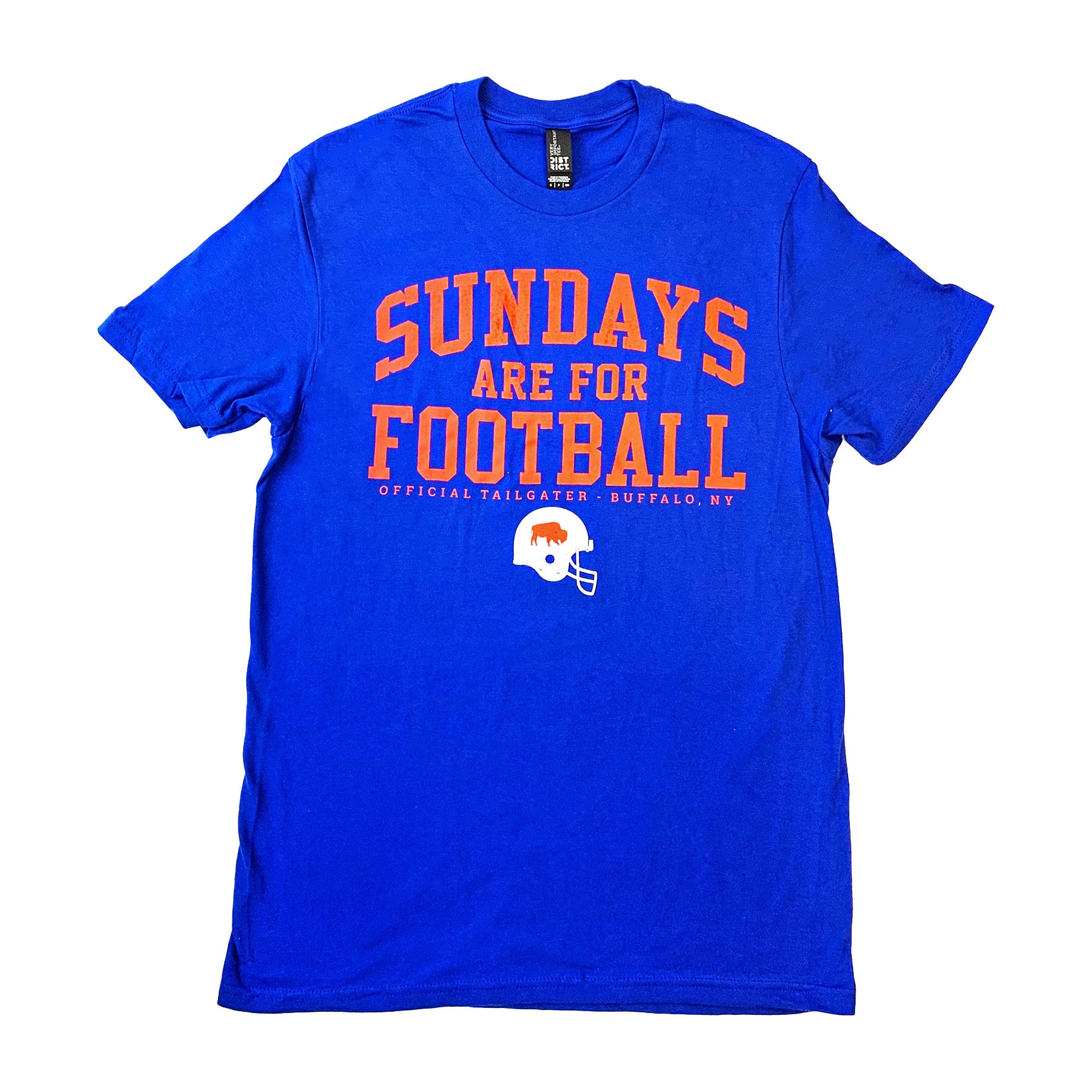 &quot;Sundays Are For Football&quot; Royal Blue Tee