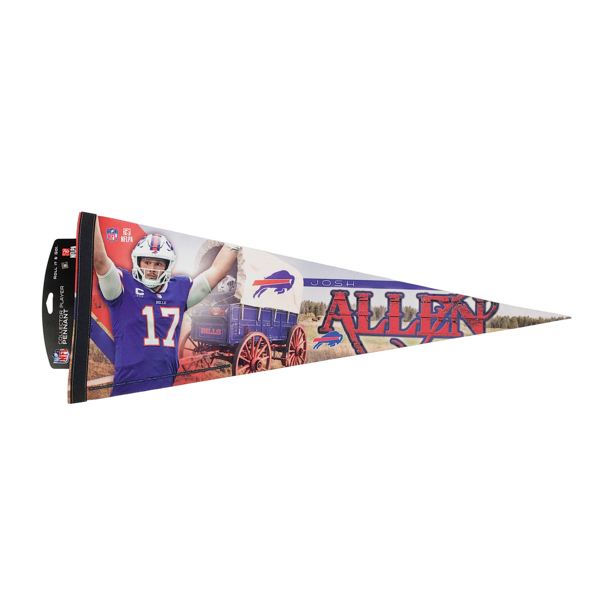 Josh Allen Buffalo Bills NFL Action Series Premium Felt Collector's Pe –  Sports Poster Warehouse