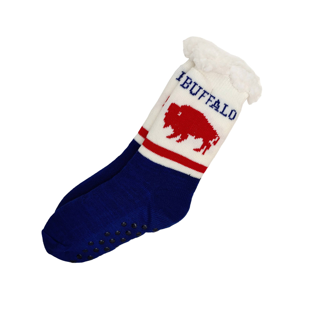 Navy/Red Slipper Socks – The BFLO Store