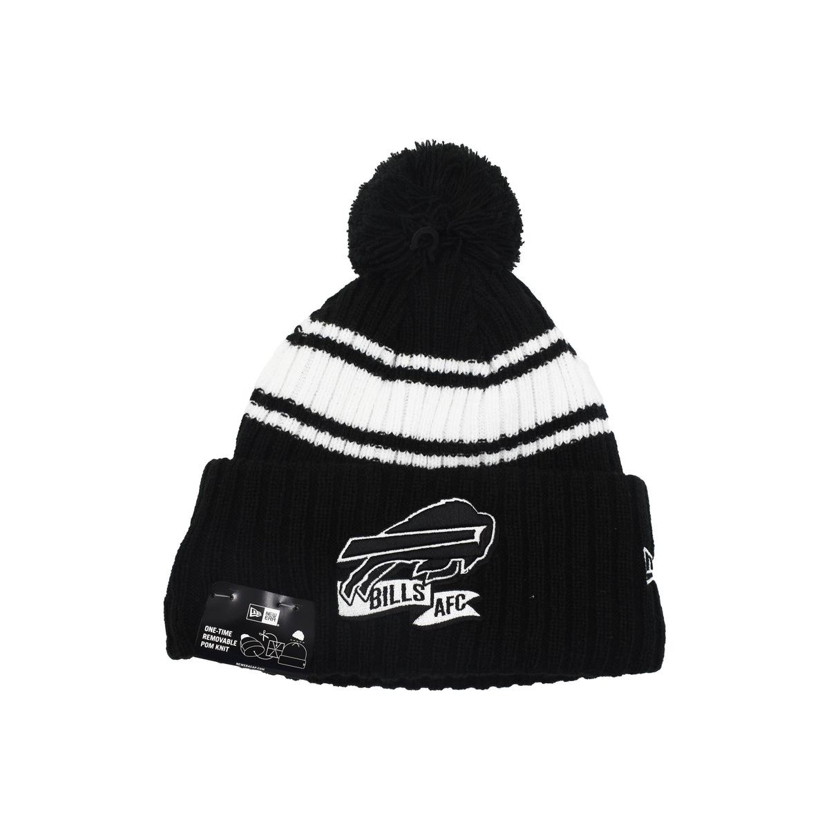 New Era Women's Buffalo Bills Pom Knit Beanie