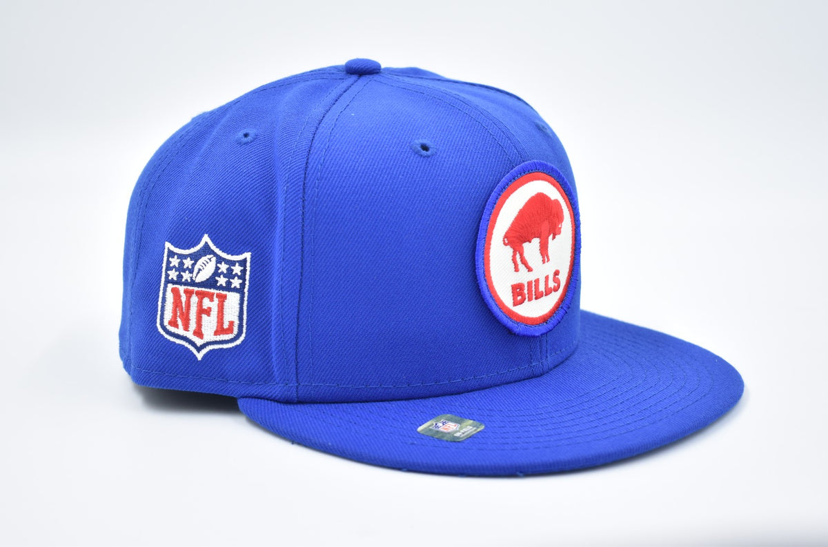 New Era Buffalo Bills Patches Royal Blue Fitted Hat