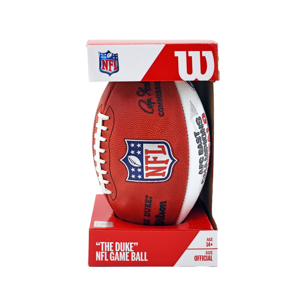 Bills AFC East Champs Authentic Wilson Football