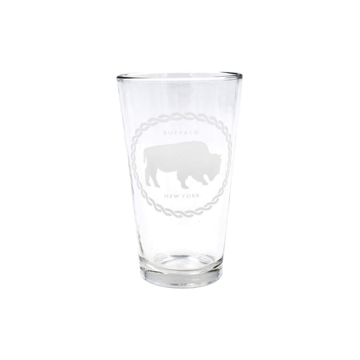 Hoppy Buffalo Pint Glass Set